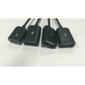 4 en 1 Adaptador del cable del anfitrión del eje de Micro USB OTG multi cable para Samsung / Tablet